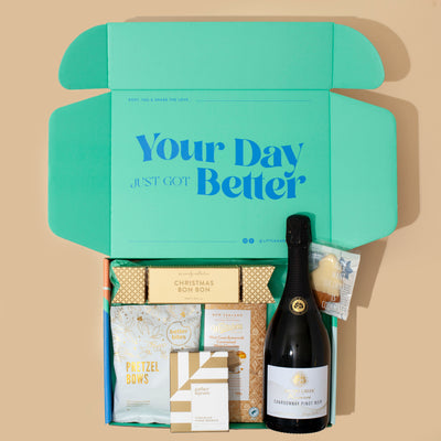 Festive Gold Christmas Gift
