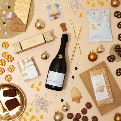 Bubbles & White Chocolate Christmas Gift